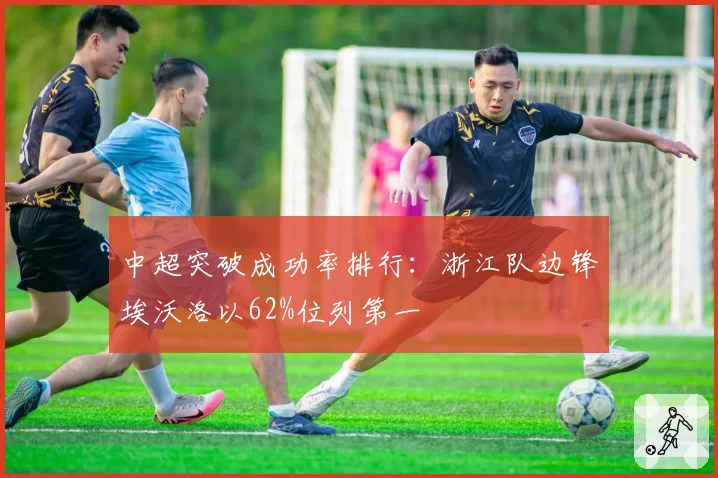 中超突破成功率排行:浙江队边锋埃沃洛以62%位列第一